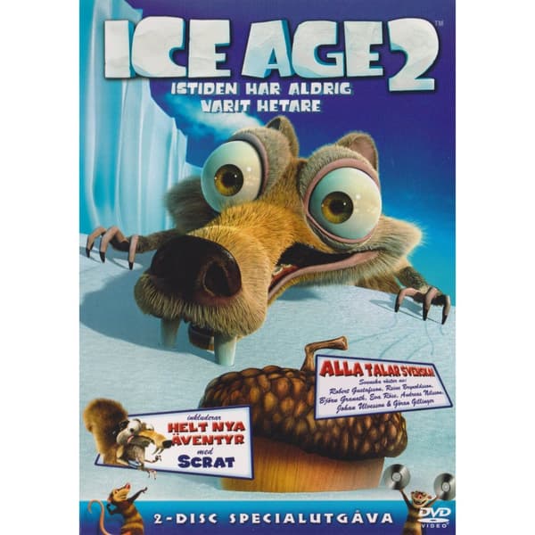 Ice Age 2 Istiden har aldrig varit hetare DVD (Brugt)