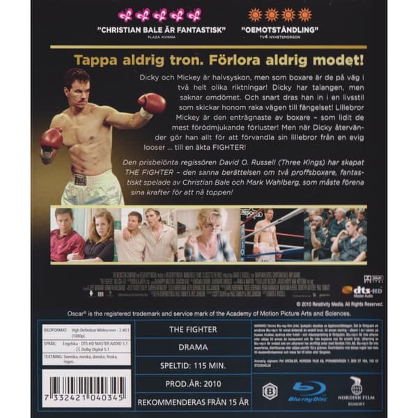 The Fighter Blu-Ray (Begagnad)