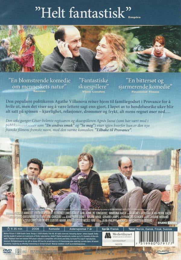 Det regnar alltid i Provence (DVD)