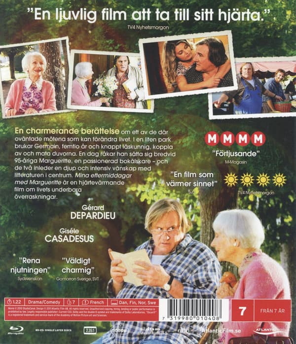 Mina eftermiddagar med Margueritte (Blu-ray)