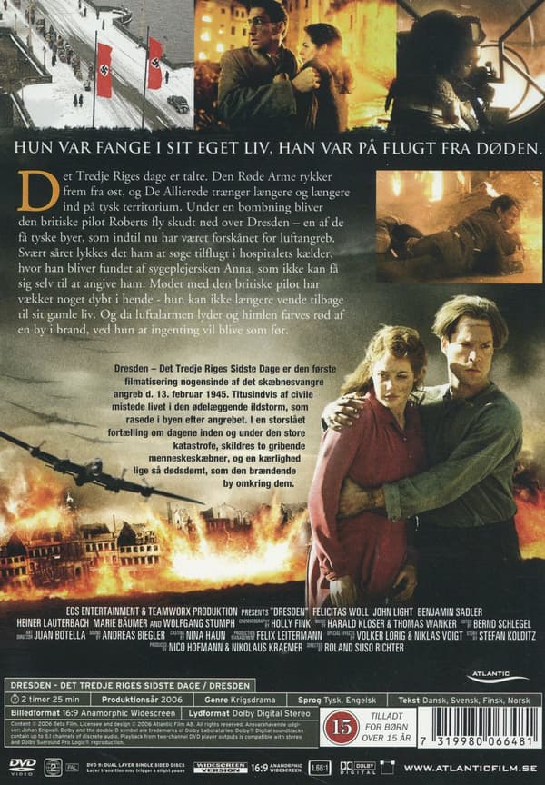 Dresden (Danskt konvolut) (DVD)