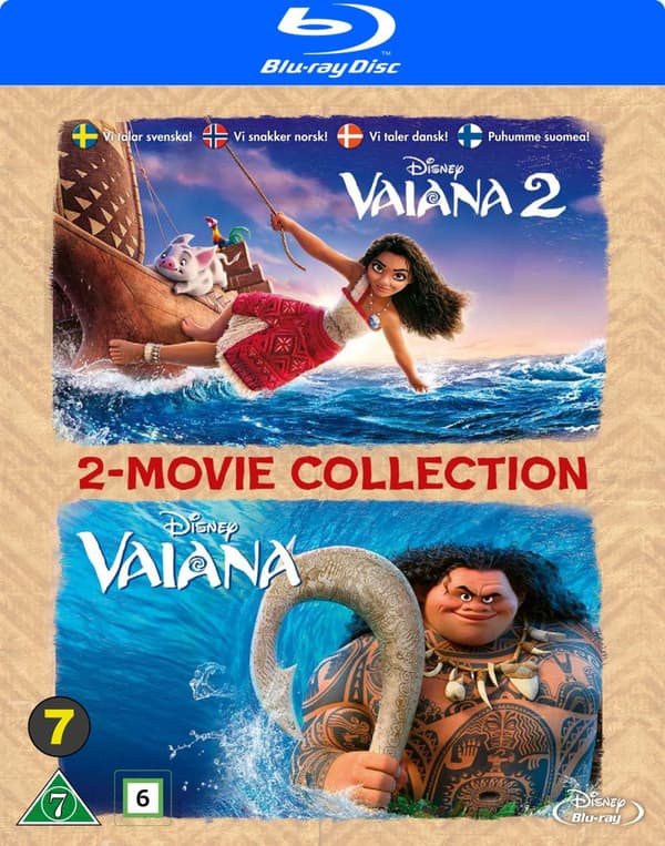 Vaiana 1+2 (2 Blu-ray)