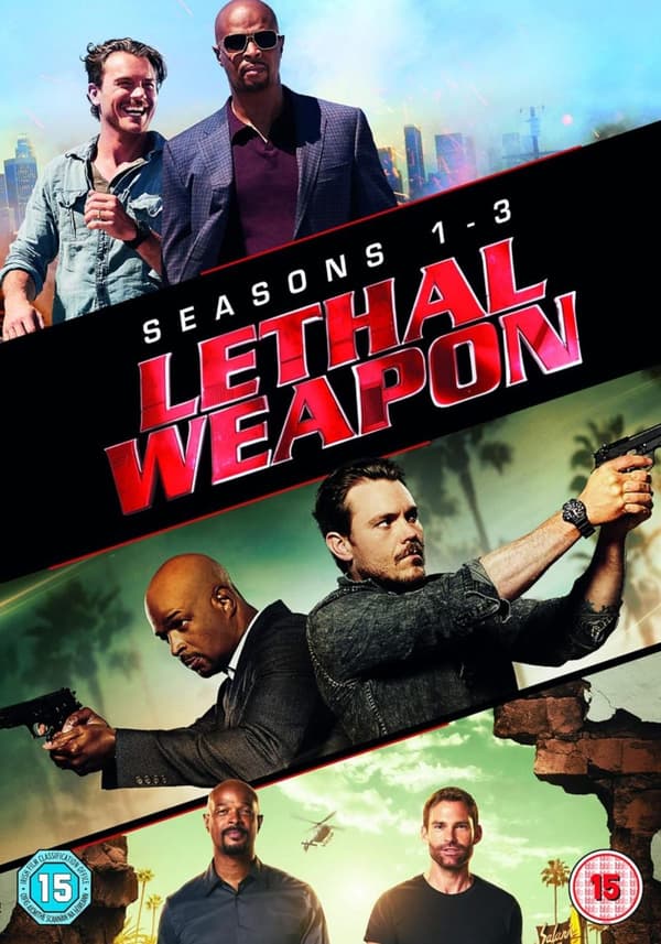 Lethal weapon / Säsong 1-3 (TV-serien) (11 DVD)