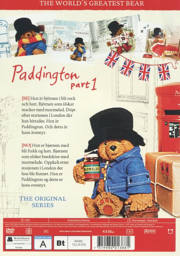 Paddington part 1 (DVD)
