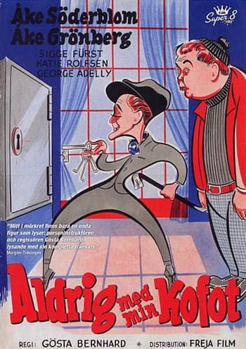 Aldrig med min kofot (DVD)
