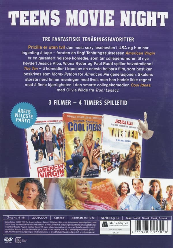 American Virgin + Cool Ideas + The Ten (3 DVD)