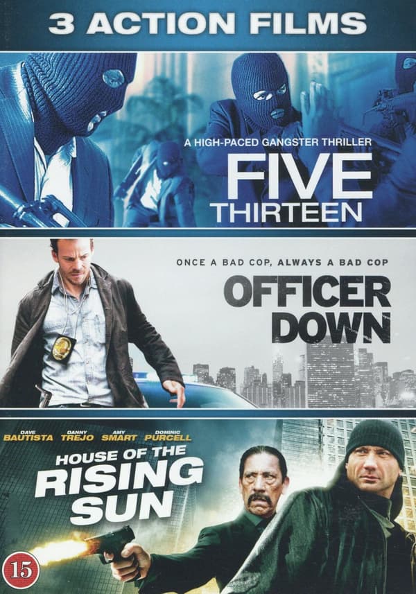 Five Thirteen/Officer Down/House of the rising.. (3 DVD)