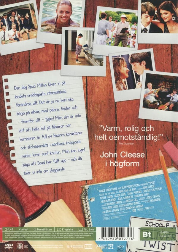 Spud Miltons galna äventyr (DVD)