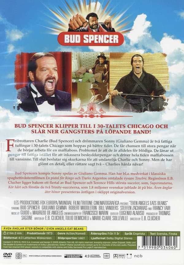 Även änglar äter bönor (Bud Spencer) (DVD)