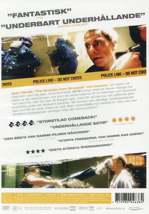 JCVD - I huvudet på Van Damme (DVD)