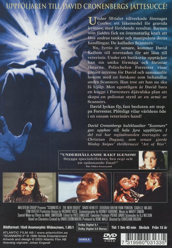Scanners 2 (DVD)