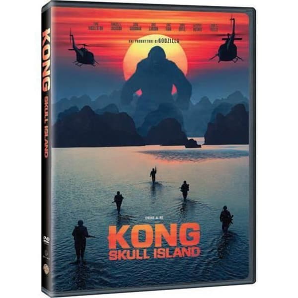 Importerad italiensk DVD, originaltitel: kong: skull island [Italiensk import]