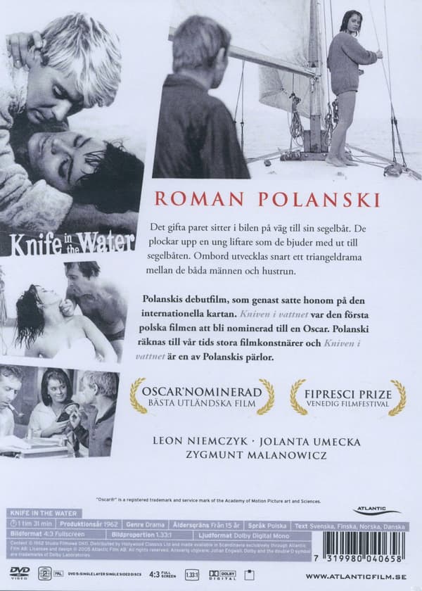 Kniven i vattnet (DVD)