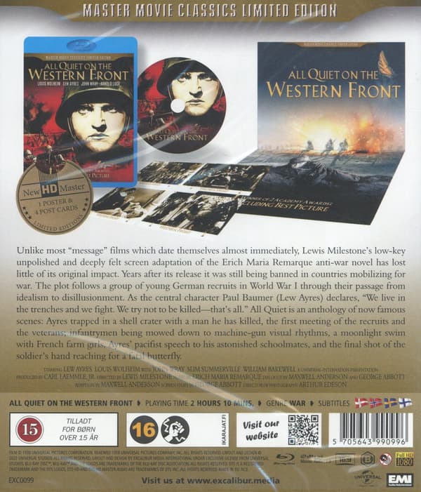 På Västfronten intet nytt / Ltd ed. (Blu-ray)