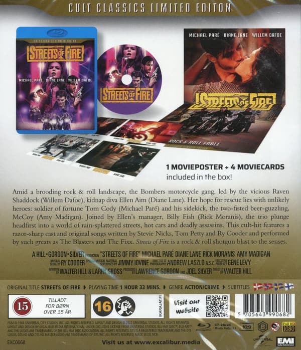 Streets of fire - Limited edition + poster (Blu-ray)