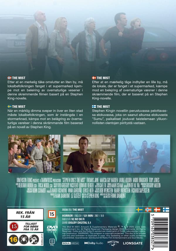 The Mist (Stephen King) (DVD)