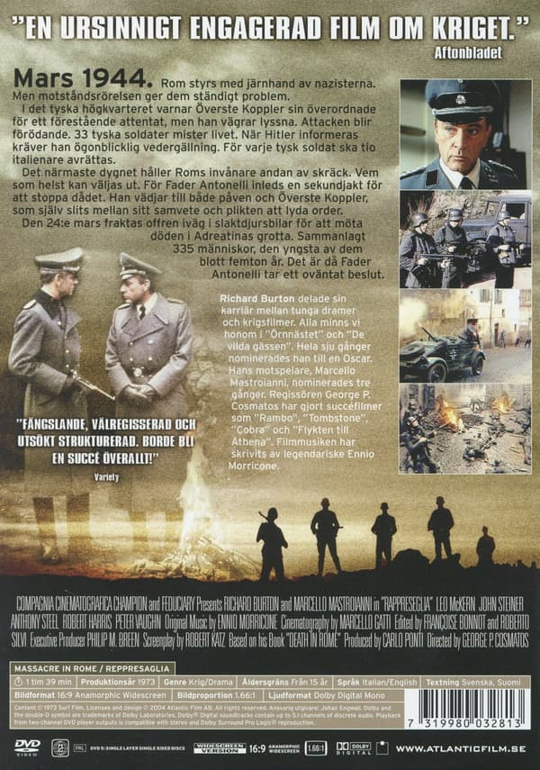 Massacre in Rome (DVD)