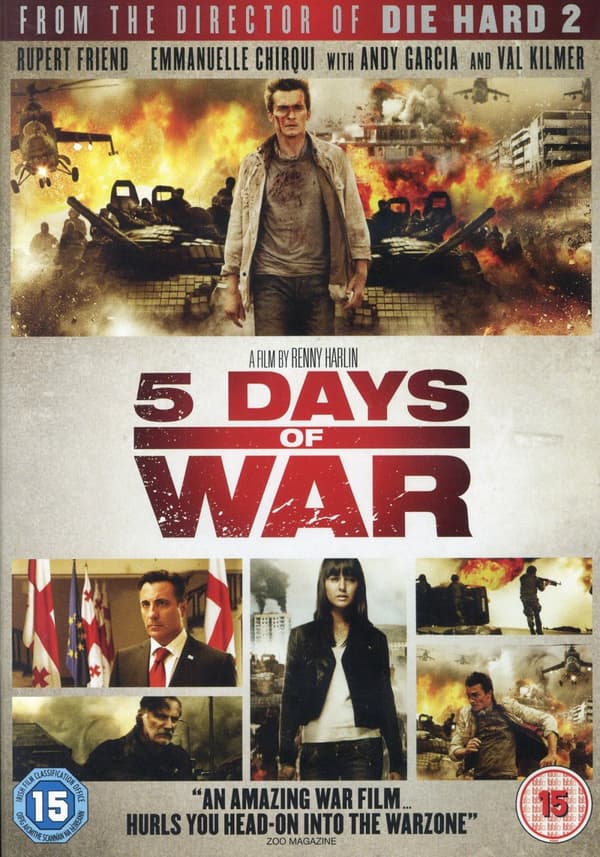 5 days of war (Ej svensk text) (DVD)