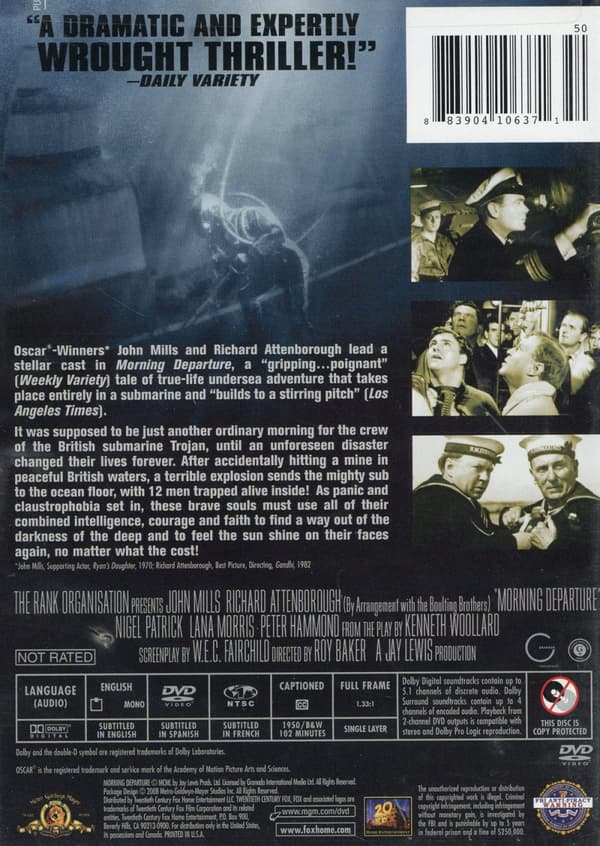 Morning Departure (Ej svensk text) (DVD)