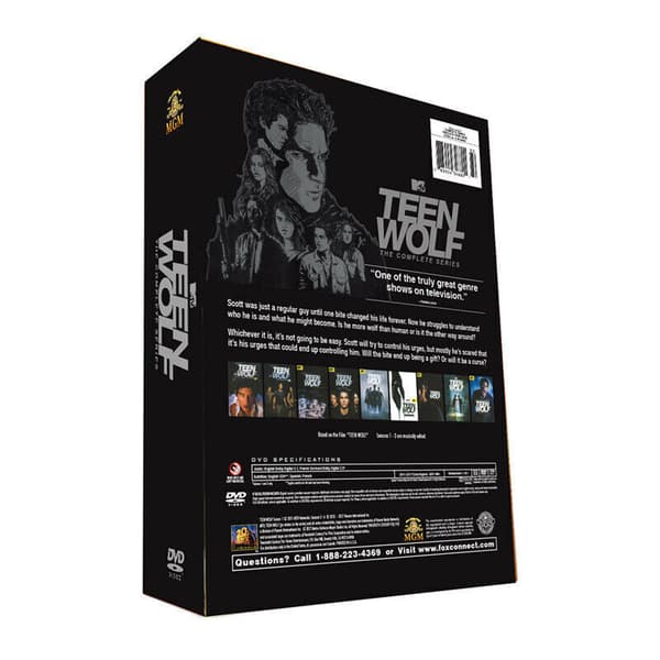 Teen Wolf Seasons 1-6 Complete Series DVD 27-Disc Sealed Box Set Brand New