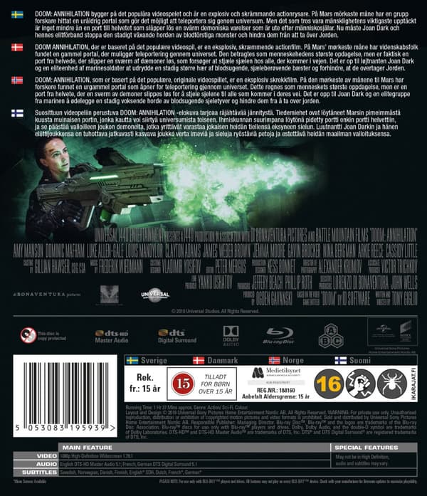 Doom - Annihilation (Blu-ray)