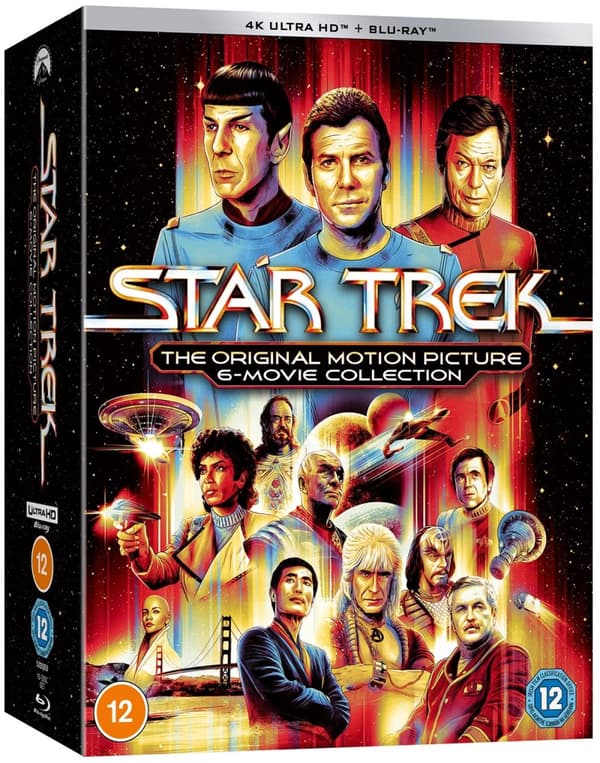 Star Trek: The Movies 1-6 (7 4K Ultra HD + 8 Blu-ray)