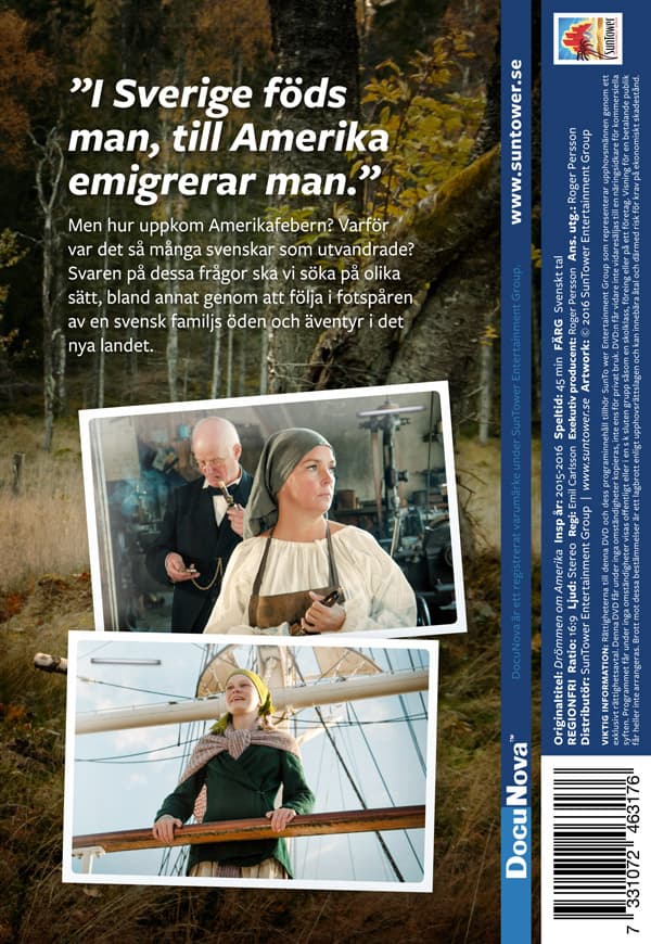Drömmen om Amerika (DVD)