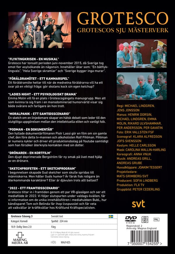 Grotesco / Säsong 3 (2 DVD)