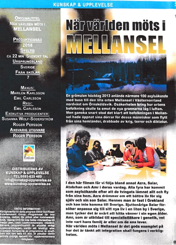 När Världen möts i Mellansel (DVD)