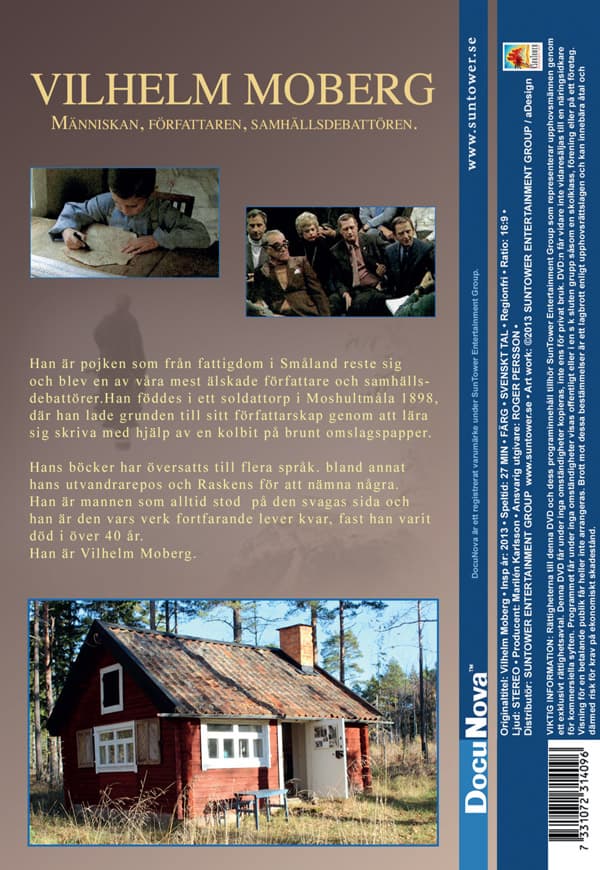 Vilhelm Moberg (DVD)