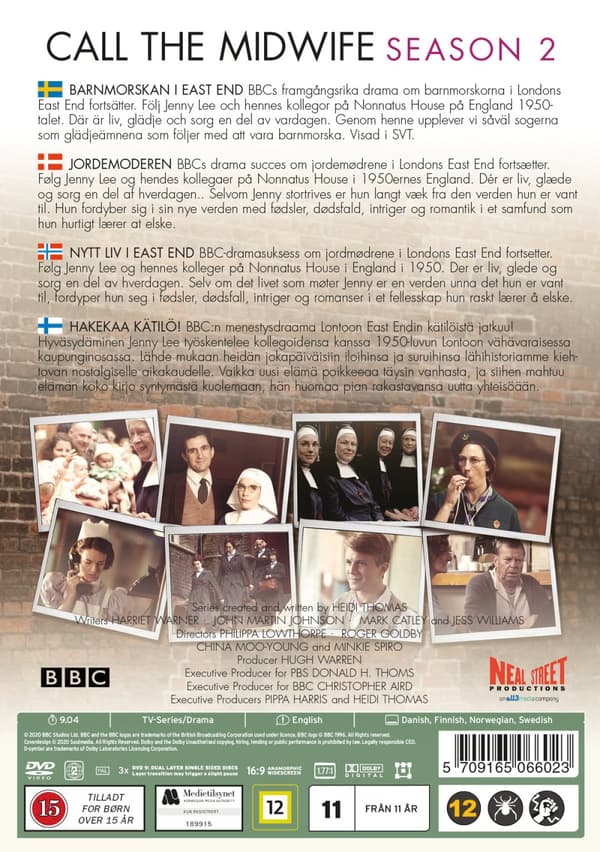 Barnmorskan i East End: Säsong 2 (3 DVD)