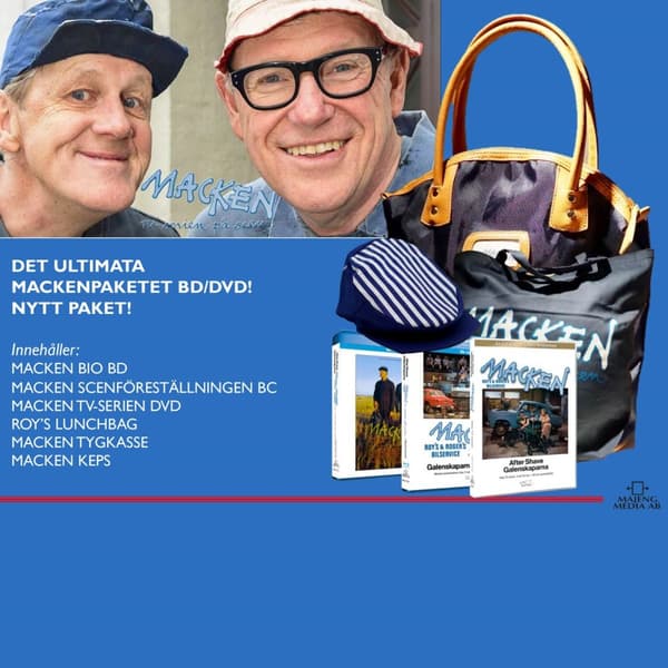 Det kompletta Macken-paketet - BD (3 Blu-ray + DVD)