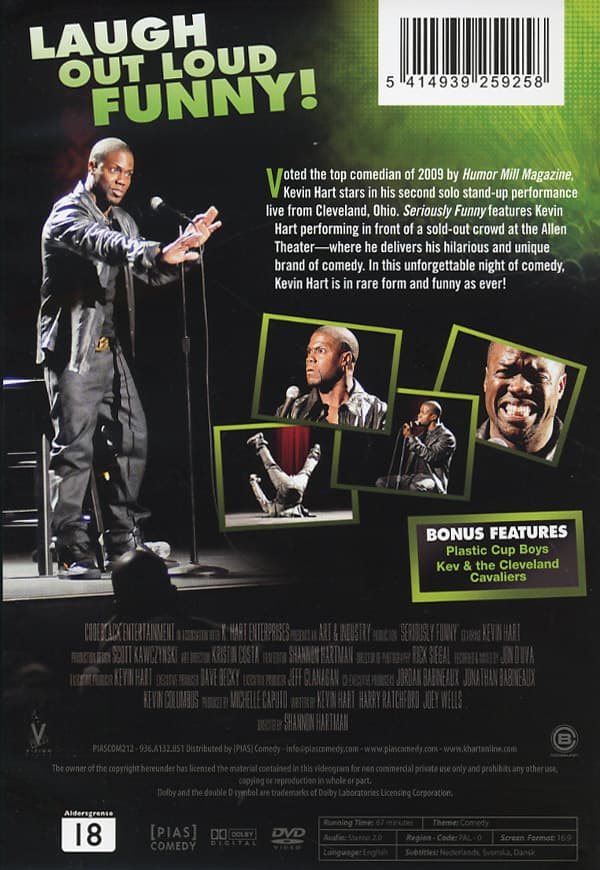 Kevin Hart - Seriously funny (DVD)
