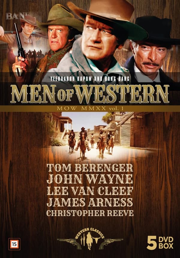 Men of western - Box 1 (5 DVD)