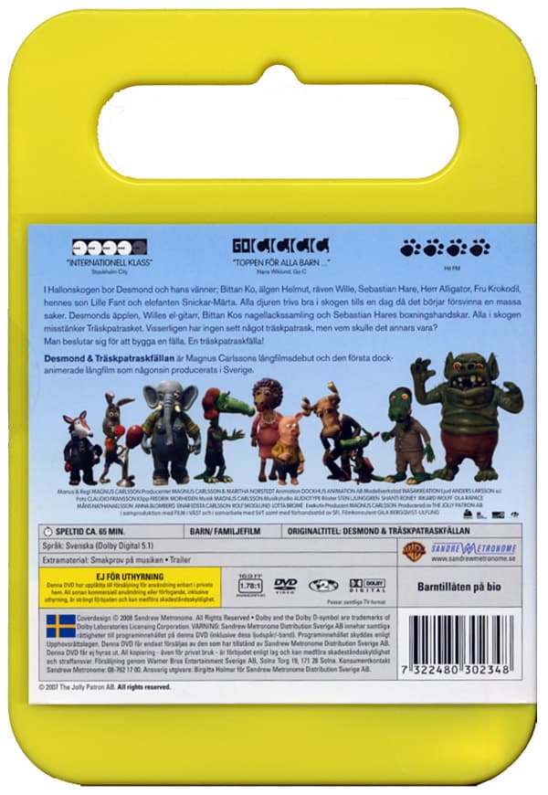 Desmond & träskpatraskfällan (DVD)