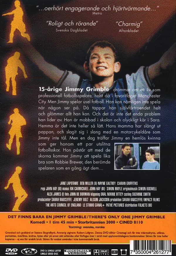 Det finns bara en Jimmy Grimble (DVD)