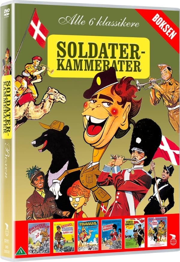 Soldaterkammerater boksen (DVD)