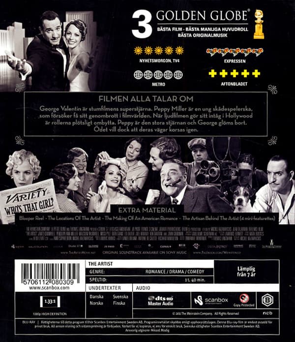 The artist (Blu-ray)