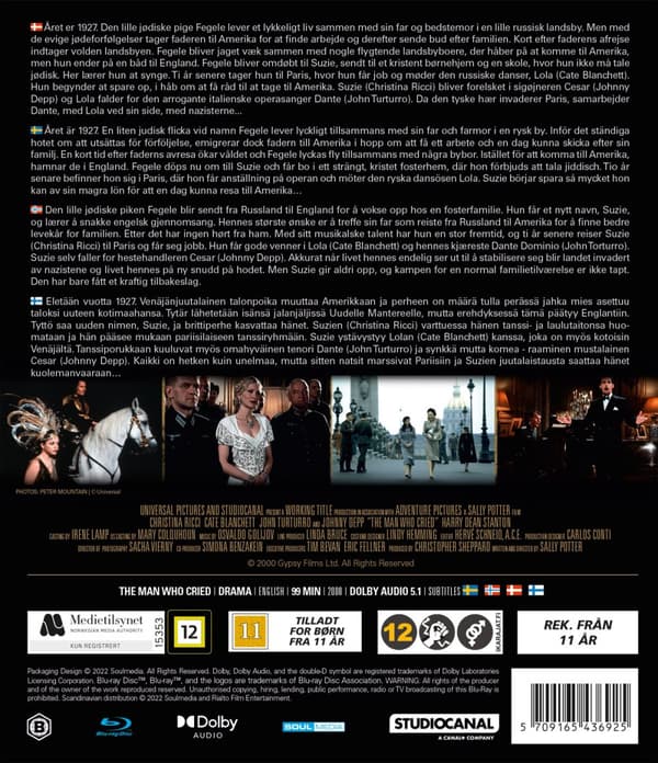 The Man Who Cried (Blu-ray)