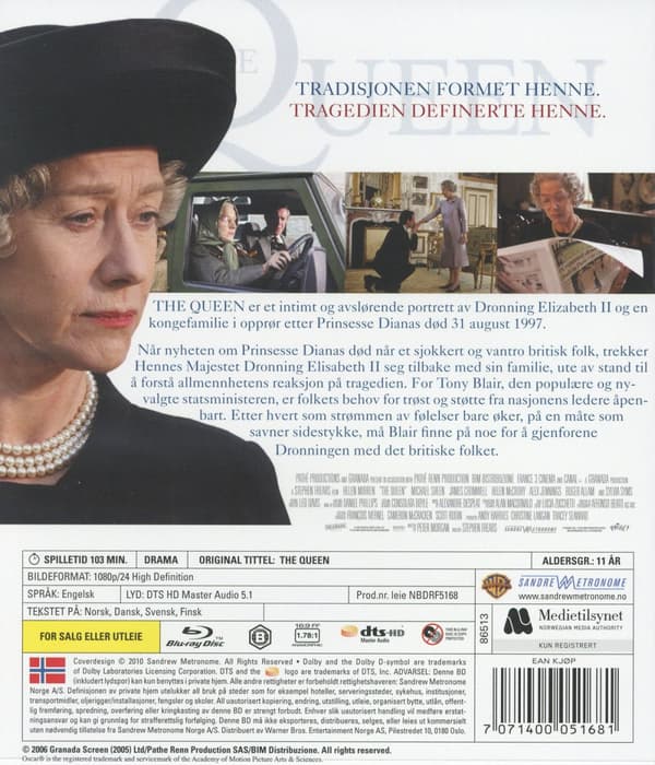 The queen (Blu-ray)
