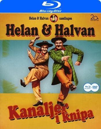 Helan & Halvan / Kanaljer i knipa (Blu-ray)