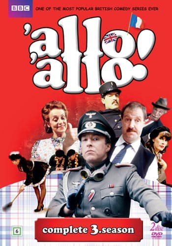 Allo allo! / Säsong 3 (Nyaste utgåvan) (2 DVD)