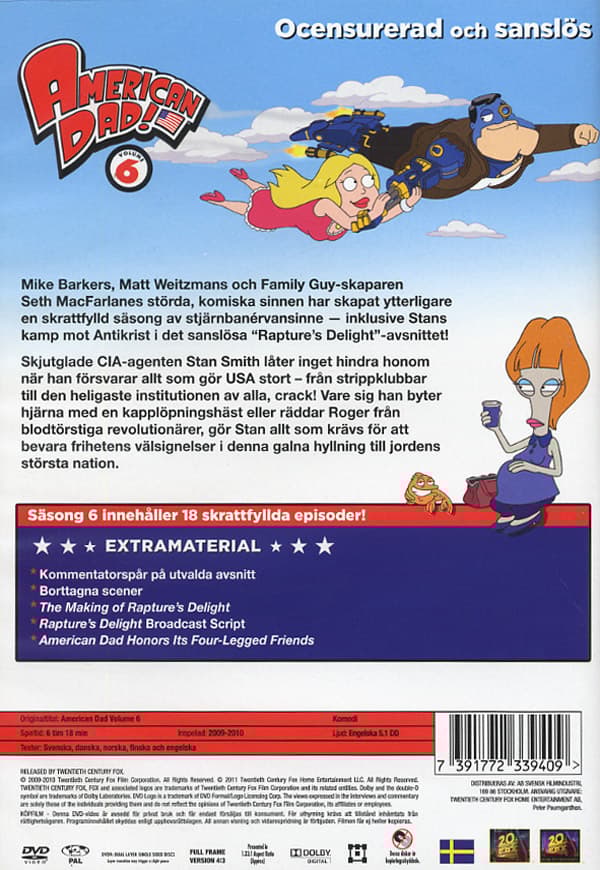 American Dad vol 6 (3 DVD)