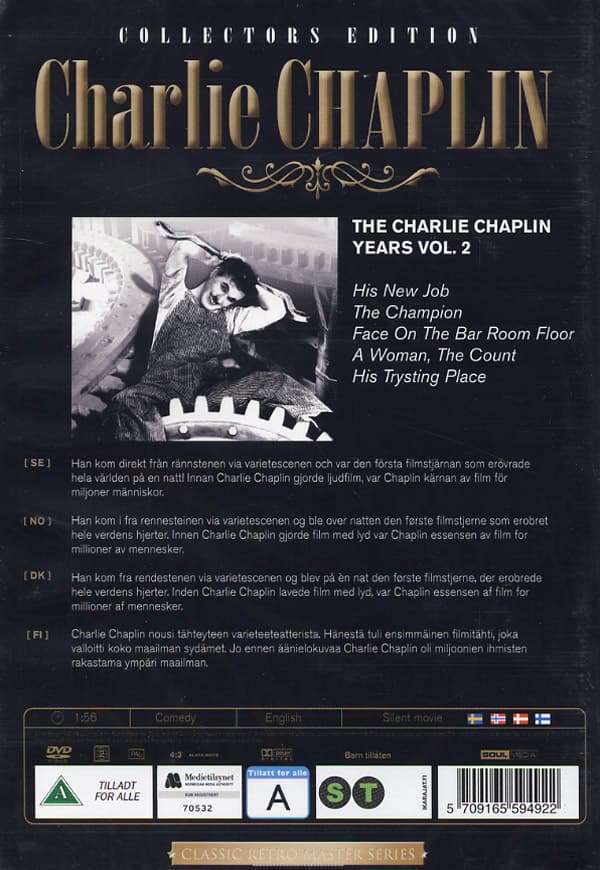 Charlie Chaplin - The Chaplin years vol 2 (DVD)