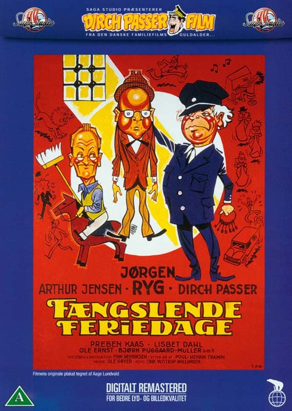 Fængslende feriedage (DVD)