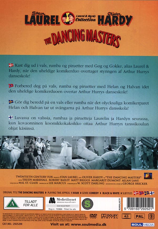 Helan & Halvan / Lätt på tå (DVD)