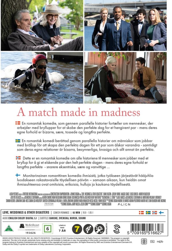 Love weddings & other disasters (DVD)