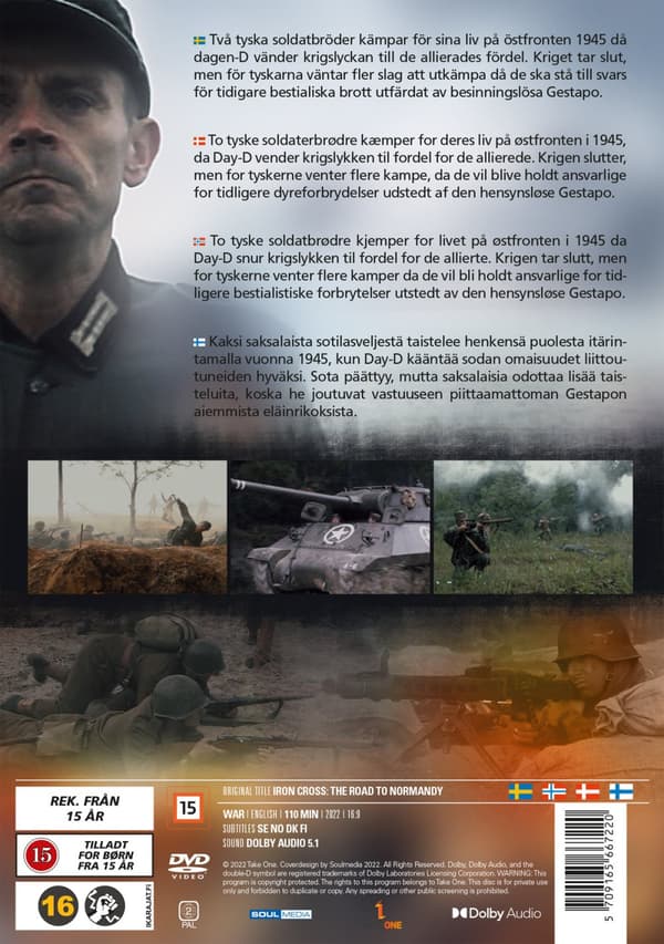 Iron cross - The road to Normandy (DVD)