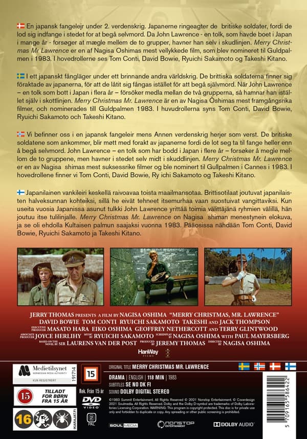 Merry Christmas Mr Lawrence (DVD)