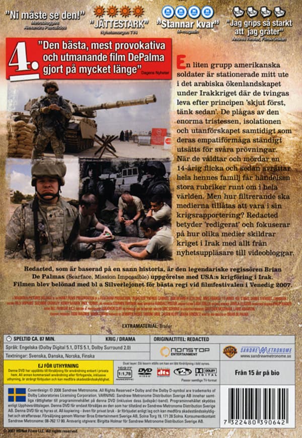 Redacted (DVD)